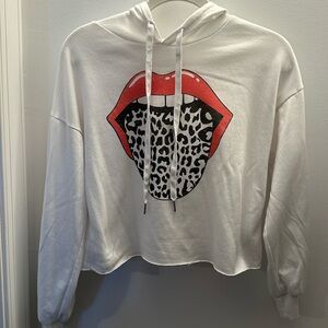 Women’s Altar’d State Rolling Stones cropped sweatshirt